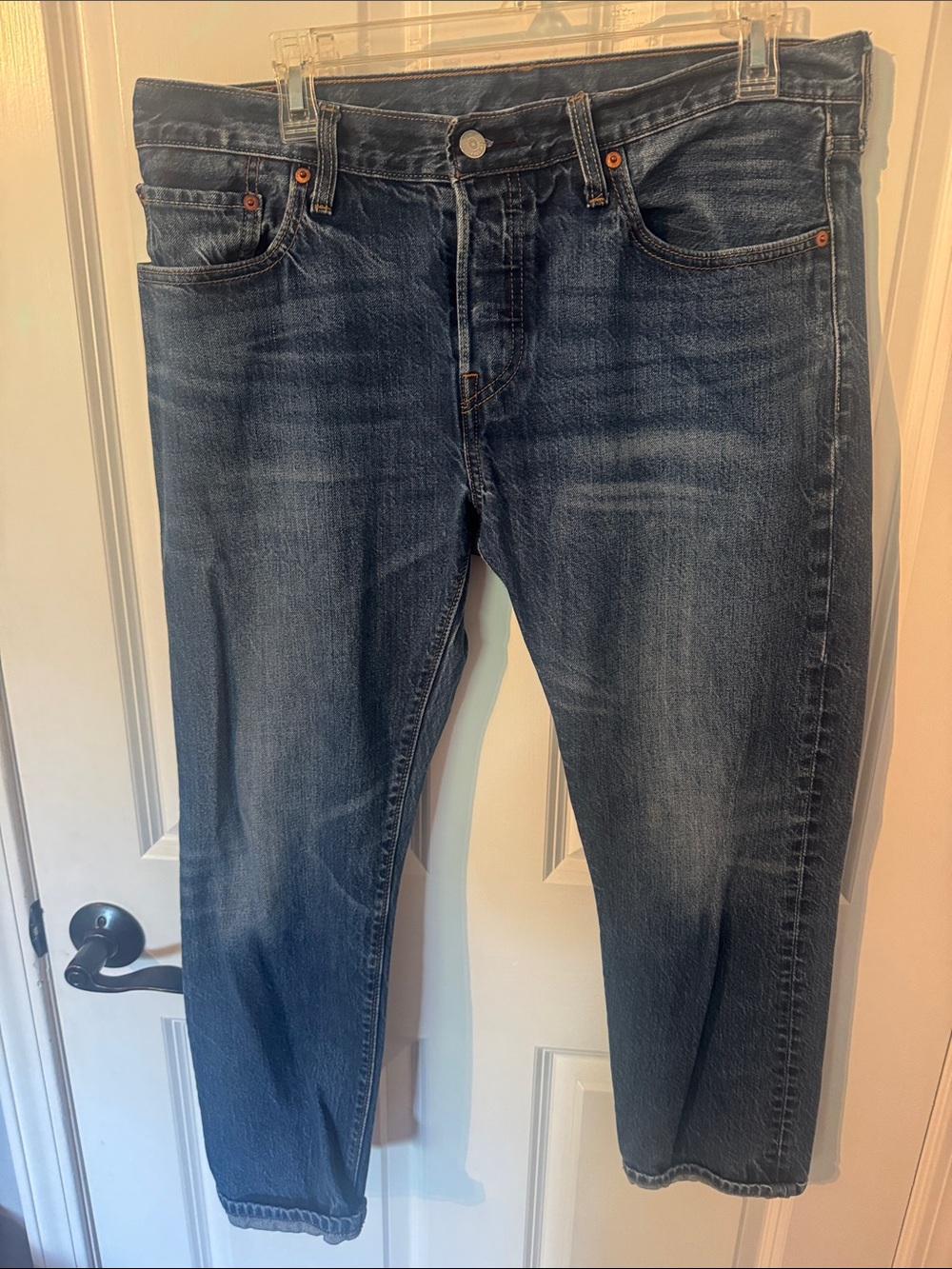 Classic Women’s Levi Dark Blue Wash Jeans
